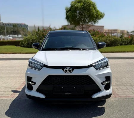 White Toyota Raize TURBO G 2026