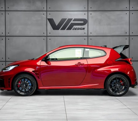 rojo Toyota Yaris GR 2026