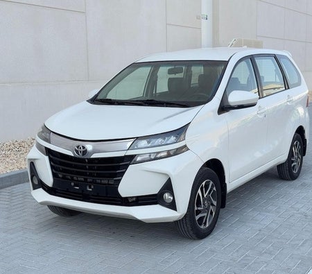 White Toyota Avanza GLS 2020