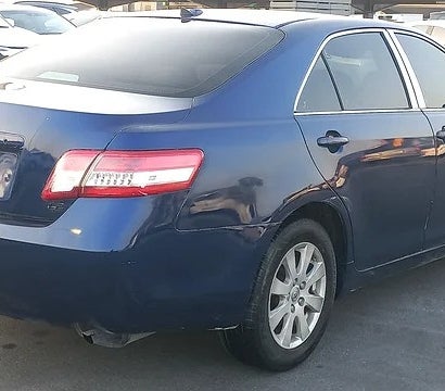 Blue Toyota Camry LE 2011