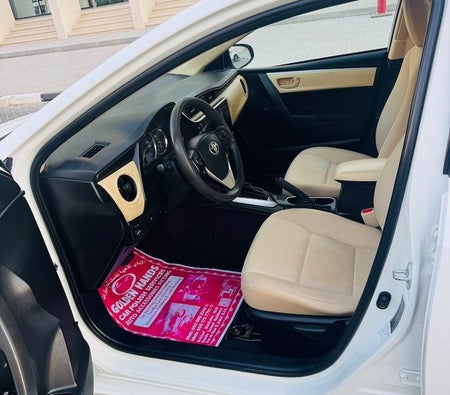 Blanc Toyota Corolla SE 2019