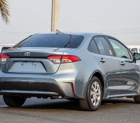 Silver Toyota Corolla 2020