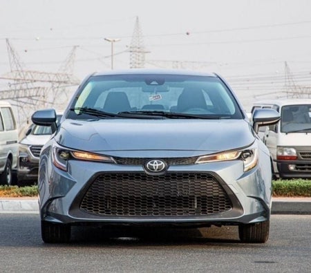 Silver Toyota Corolla 2020