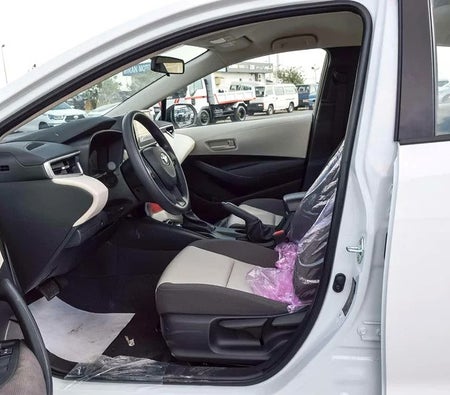 White Toyota Corolla XLI 2025