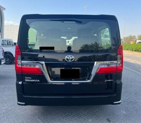 Black Toyota Granvia 2025
