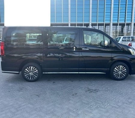 Black Toyota Granvia 2025