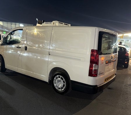 White Toyota Hiace Panel LWB 2020