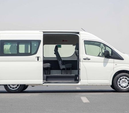 White Toyota Hiace 2026
