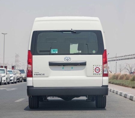 White Toyota Hiace 2026