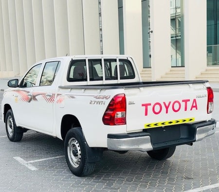 White Toyota Hilux Double Cab GLX AWD P 2016