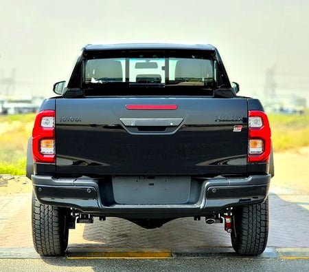Black Toyota Hilux GR Sport 2025