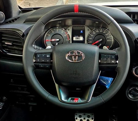 Black Toyota Hilux GR Sport 2025