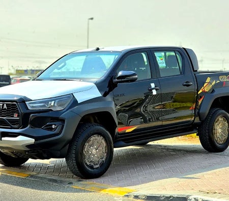 Black Toyota Hilux GR Sport 2025
