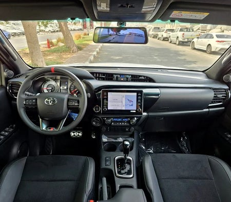 Black Toyota Hilux GR Sport 2025