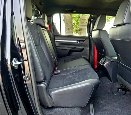 Black Toyota Hilux GR Sport 2025