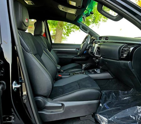 Black Toyota Hilux GR Sport 2025