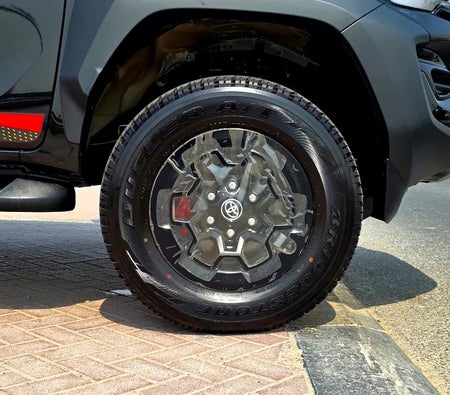 Black Toyota Hilux GR Sport 2025
