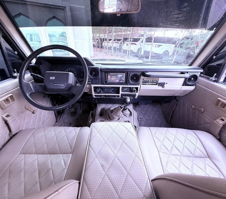 Golden Toyota Land Cruiser 1958 1986