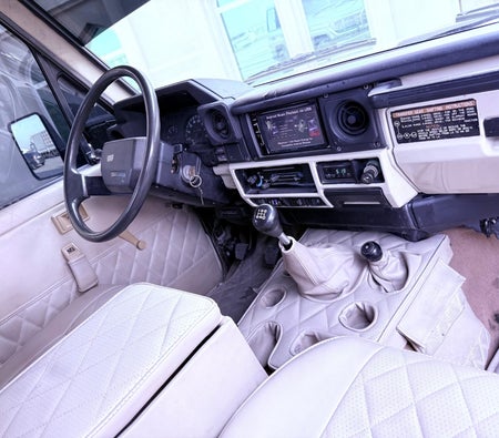 Golden Toyota Land Cruiser 1958 1986