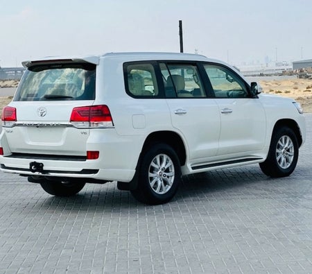 Blanc Toyota Land Cruiser 2017