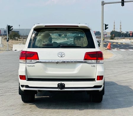 Blanc Toyota Land Cruiser 2017