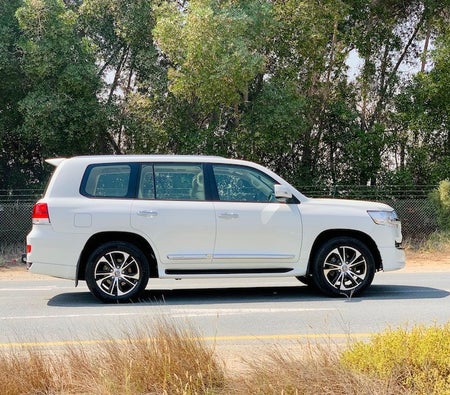 White Toyota Land Cruiser GXR 2020