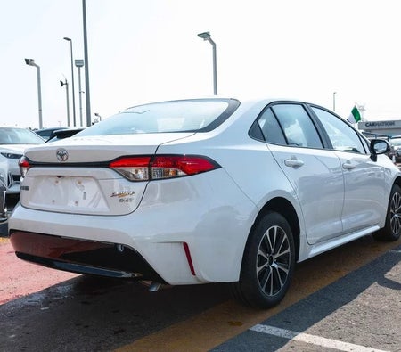 White Toyota Levin 2024