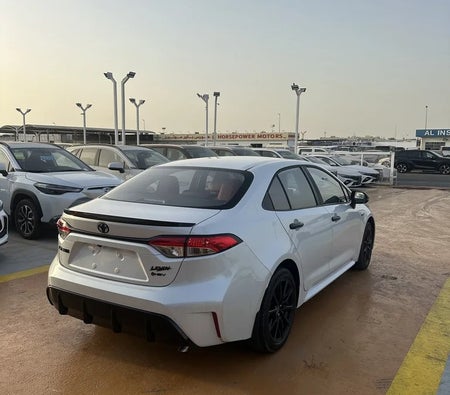 White Toyota Levin 2025