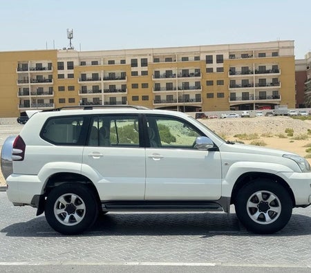White Toyota Prado GXR 2007