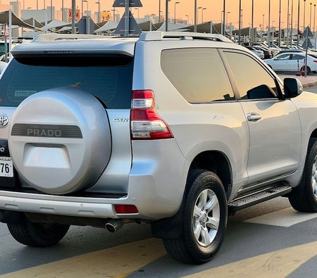 Silver Toyota Prado GXR 2014