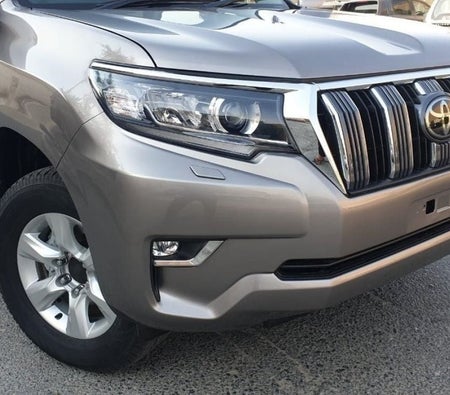 Brown Toyota Prado 2017