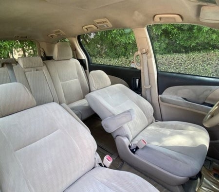 White Toyota Previa 2018