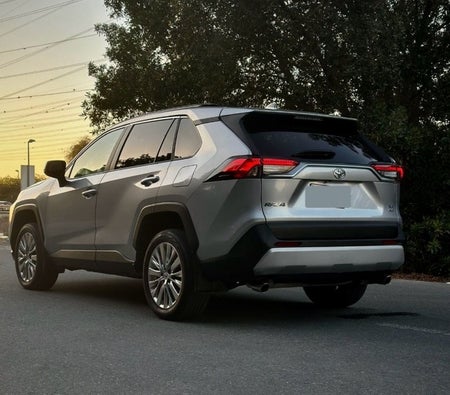 Gray Toyota RAV4 2021