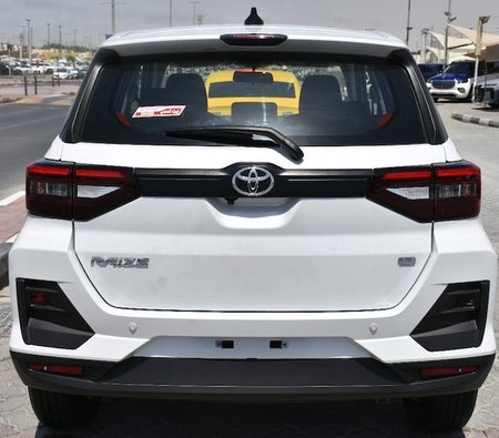 White Toyota Raize G 2024