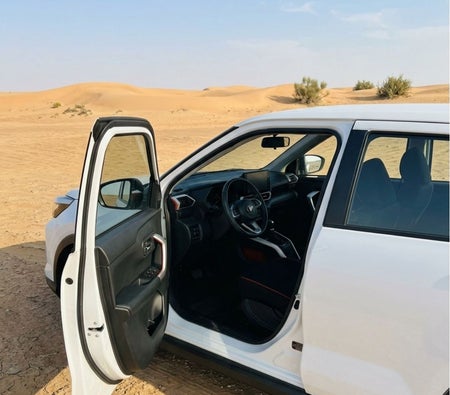 White Toyota Raize 2026