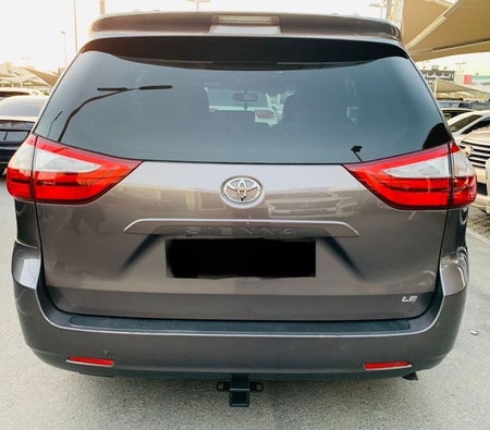 Gray Toyota Sienna 2016