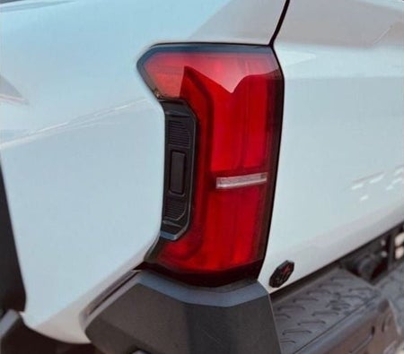White Toyota Tacoma 2024