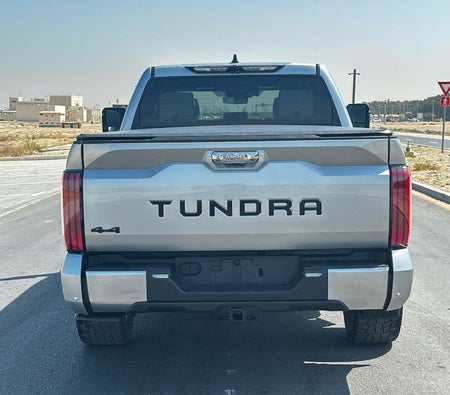 Silver Toyota Tundra 2022