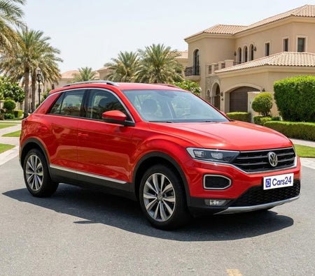 أحمر فولكس فاغن T Roc Style 2021 أحمر فولكس فاغن T Roc Style 2021