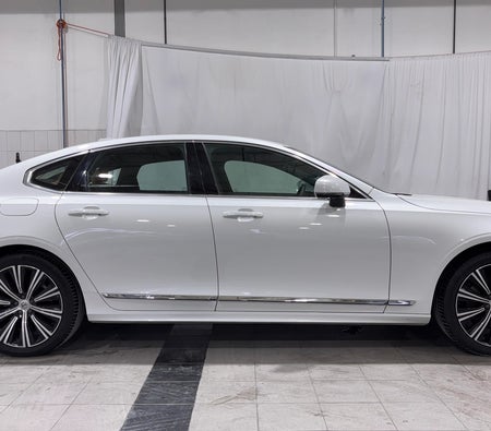 White Volvo S90 B5 ULTIMATE BRIGHT 2024