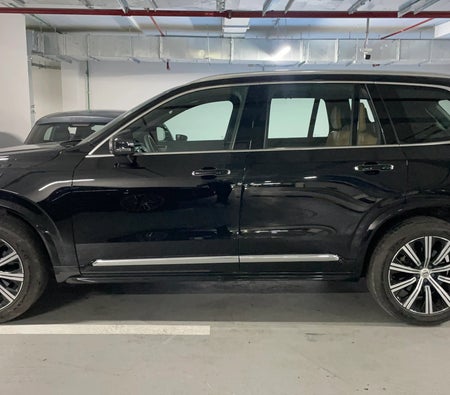 Black Volvo XC90 B6 Ultimate Bright 2023