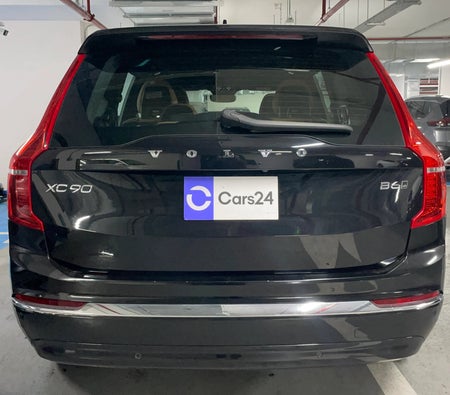 Black Volvo XC90 B6 Ultimate Bright 2023