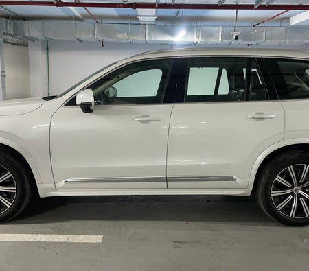 White Volvo XC90 B6 Ultimate Bright 2024