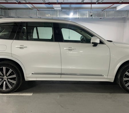 White Volvo XC90 B6 Ultimate Bright 2024