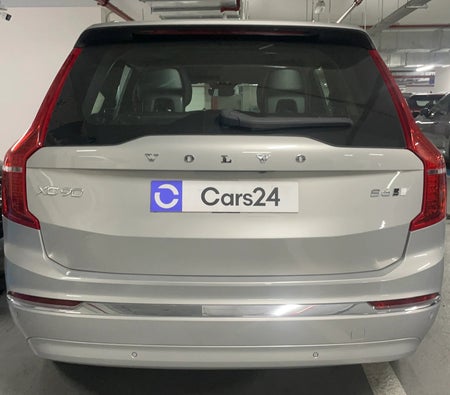 Silver Volvo XC90 B6 Ultimate Bright 2023