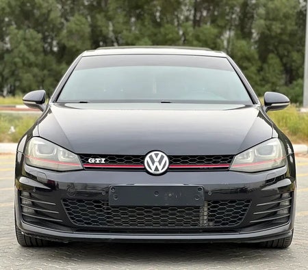 Black Volkswagen Golf GTI Base 2015 Black Volkswagen Golf GTI Base 2015