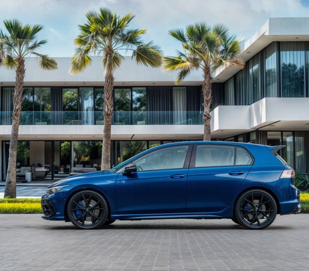 Blue Volkswagen Golf R Topline 2026