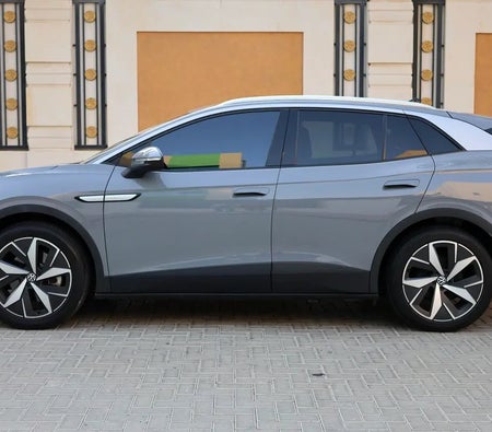 Gray Volkswagen ID4 Crozz 2022