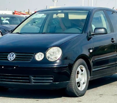 Black Volkswagen Polo 2005