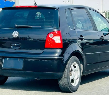 Black Volkswagen Polo 2005